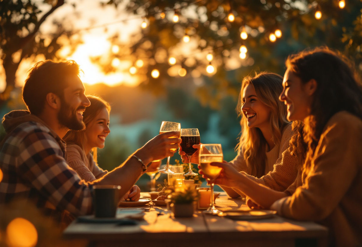 Reunión familiar o de amigos